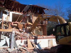 Building demolition, barn demolition